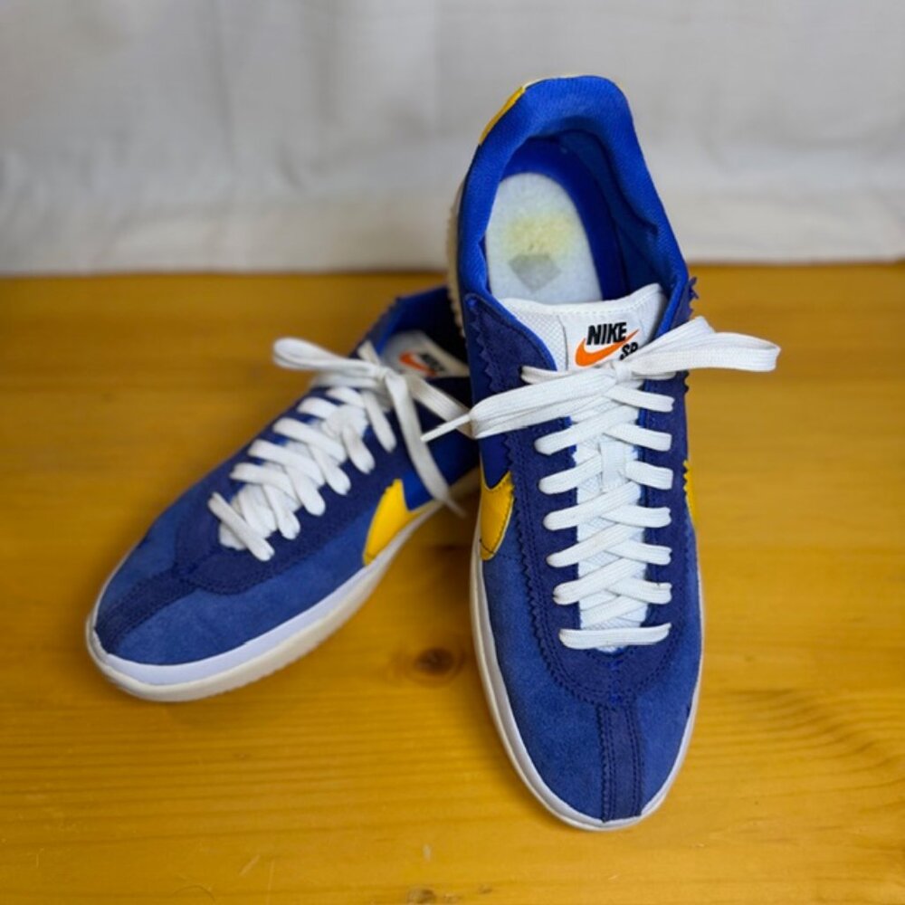 Nike SB BRSB sneakers in the Game Royal/University Gold colorway Men's size 10.5